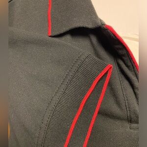 Vantage Women Black Golf Polo Shirt